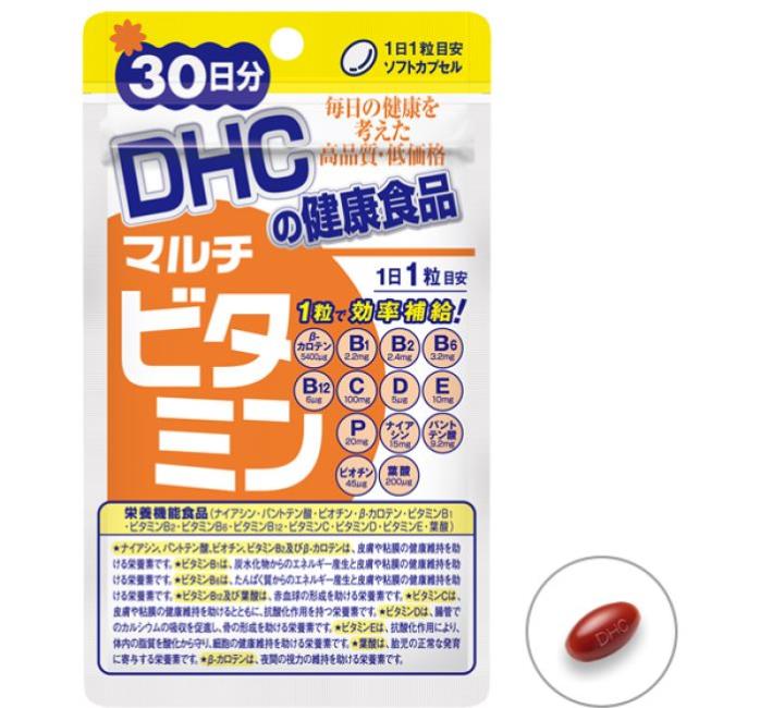 DHC vitamin-grønnsakskompleks for hår 30 dager. (Beste) foto