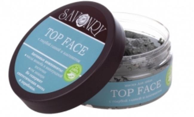 Savonry Top Face med blå leire og alginat