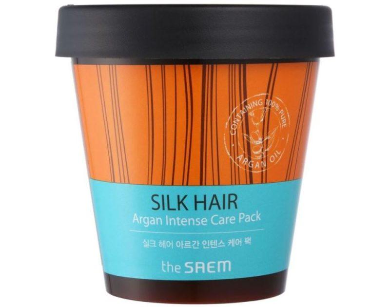 Saem Silk Hair Argan Intense Care Pack -kuva