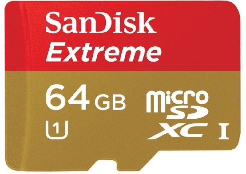 SanDisk Extreme microSDXC Class 10 foto