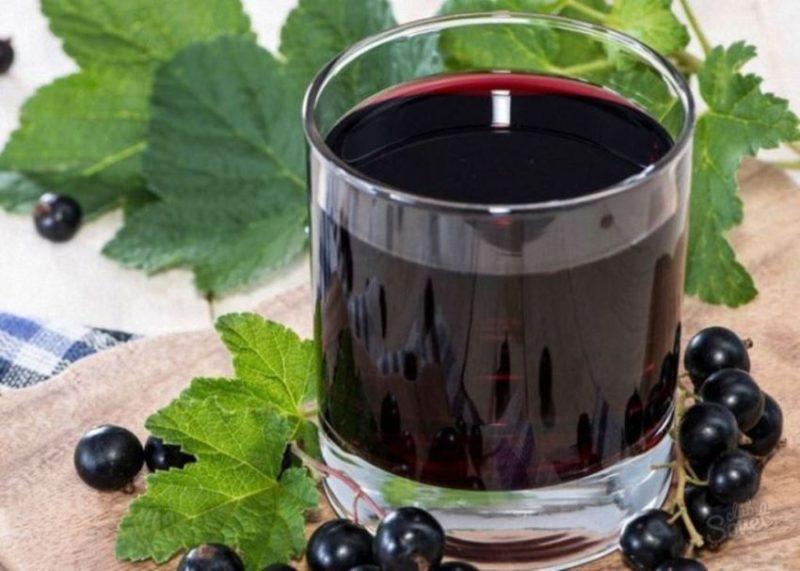 Fekete ribiszke bor fotó